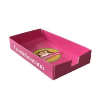 Vente en gros pas cher prix créatif Popsicle bac à papier boîte d'emballage personnalisé créatif affichage de crème glacée emballage alimentaire