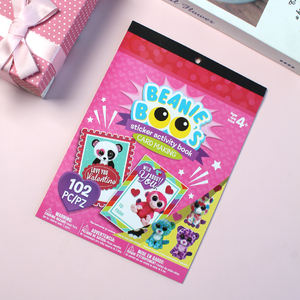 Lot de livres d'autocollants Origami Beanie Boos en gros pour enfants, idéal pour les récompenses en classe et les fournitures pour enseignants - Product Image 1