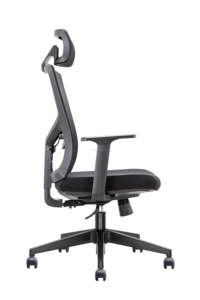 Silla de oficina ergonómica reclinable de malla completa con reposacabezas ajustable y función giratoria, la silla de oficina moderna más económica. - Product Image 4