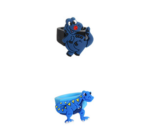 Anillos de Dinosaurios de Dibujos Animados, Juguetes de Goma Suave de PVC para Fiestas de Cumpleaños Infantiles, Juego y Decoración - Product Image 3