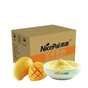 Nicepal free samples high quality tropical mango powder for food industry