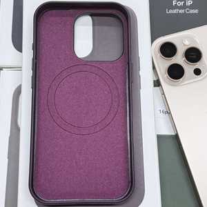 เคสหนัง PU หรูหรา พร้อมผ้ากำมะหยี่ สำหรับ iPhone 17 16 15 14 <span class=keywords><strong>Pro</strong></span> <span class=keywords><strong>Max</strong></span> Plus รองรับการชาร์จไร้สาย พร้อมขอบกันกระแทก - Product Image 4