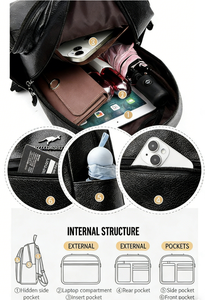 In Stock Customizable New Fashion Mini Adult <strong>Backpack</strong> Girls Small <strong>Backpack</strong> Purse Shoulder Bag Womens Kids Travel School Bag - Product Image 6