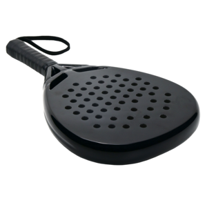 Nueva Raqueta de Pádel Redonda de Fibra de Carbono de Alta Calidad 25.8x27cm 36010g OEM Directo de Fábrica con Red de Poliéster para Principiantes - Product Image 3