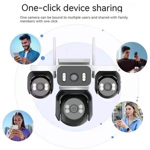 กล้องวงจรปิด CCTV ระบบรักษาความปลอดภัยภายนอกอาคาร, กล้องซิมการ์ด4G แบตเตอรี่ในตัว IP AOV - Product Image 4