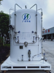 Tanque de almacenamiento a granel de nitrógeno líquido, recipiente a presión de gas líquido criogénico de pequeña capacidad de 3000L/5000L - Product Image 2