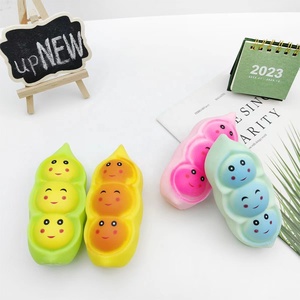 Divertidos Juguetes de Guisantes de TPR para Apretar, Suaves y Antiestrés, Lindos Juguetes de Guisantes para Niños - Product Image 6