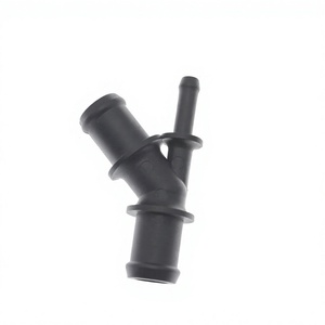 Connecteur de tuyau de refroidissement 1J0121087D en plastique noir pour raccords en T de liquide de refroidissement du moteur Ibiza - Product Image 1