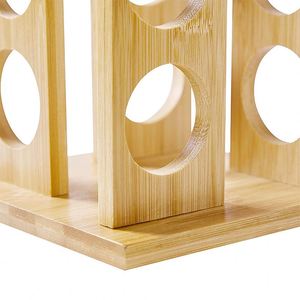 Factory Direct Bamboo High Quality Kitchenware <b>Kitchen</b> <b>Shelf</b> Rack Bamboo Spice Racks Rotating - Product Image 6