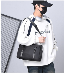 OEM Wholesale Waterproof Zipper Closure Crossbody Shoulder <b>Bag</b> Fashion Casual Travel Gym Durable - Product Image 4