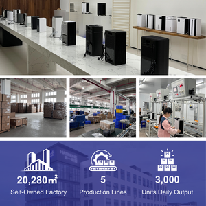 HASHONE 2,5L 6L 12L Abnehmbarer Wassertank Innenraum-Luftentfeuchter Tragbar mit LED-Anzeige für den Heimgebrauch Mini Elektrischer Luftentfeuchter - Product Image 6