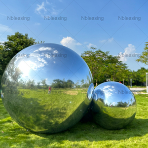<b>Customized</b> Inflatable Mirror <b>Balloon</b> Pvc Ball for Event Decoration Big Shiny Balls Inflatable Mirrior Ball Inflatable Mirror Bal - Product Image 4