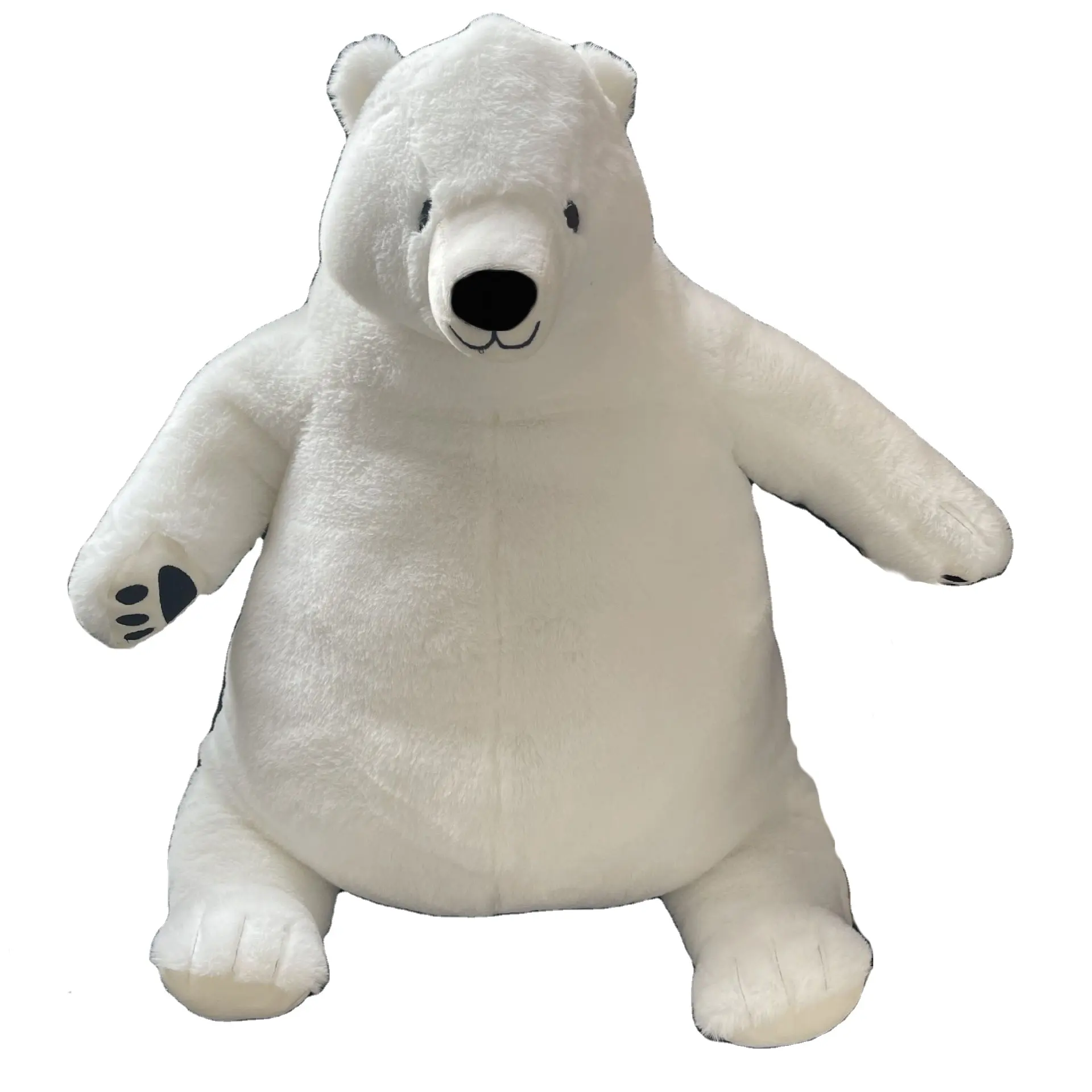Fabricants en gros ours brun jouets en peluche ours polaire jouets en peluche simulation grand ours