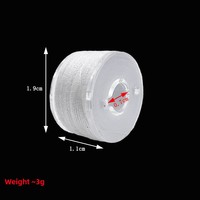 Bobine de machine à coudre transparente 2518P, épaissie et durable, fournie par les fabricants du Zhejiang pour usage domestique