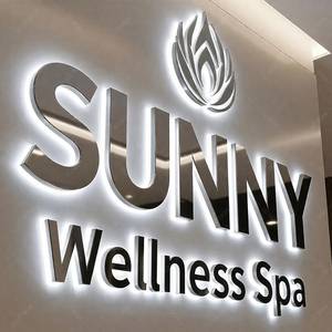 Letrero LC, fábrica al por mayor, señalización LED personalizada, letras de Metal 3D para logotipo de marca de empresa, tienda al aire libre, letreros de recepción de salón - Product Image 4