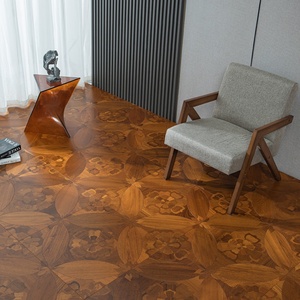 Ahşap Döşeme Beyaz Meşe Parke Döşeme Lotus Yaprağı Parke Lüks Lobi Döşemesi Ahşap Karo Zemin Ev - Product Image 4