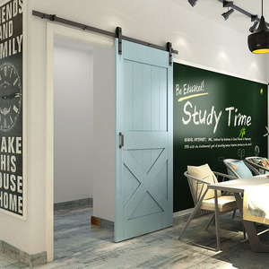 Cửa chuồng gỗ trượt đôi hiện đại - Product Image 3