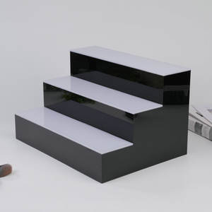 Support d'affichage en acrylique transparent éclairé, étagère multi-niveaux pour l'affichage de lunettes, de bijoux et de produits électroniques - Product Image 5