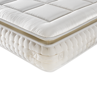 Matelas pour lit double roulé chinois bon marché Matelas à ressorts ensachés taille double king size