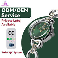 Montre-bracelet à quartz décontractée pour femme, personnalisée en usine, ODM/OEM, avec fermoir bijou tendance