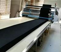 Tissu tirant la machine de propagation Tissu tubulaire posant la machine pour l'industrie du vêtement