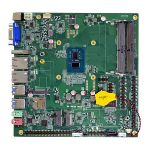 Vente rapide J6412 edp hd-mi-lvd-s ssd industriel mini itx carte mère intégrée avec wifi/4G
