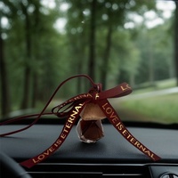 Diffuseur de parfum de luxe doré pour voiture, exclusif pour l'intérieur du véhicule, cadeau d'aromathérapie, flacon diffuseur vide pour voiture