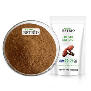 BSTBIO Lucid Ganoderma <span class=keywords><strong>Reishi</strong></span> экстракт полисахарида 10% 30% 50% Ganoderma Lucidum экстракт порошка - Product Image 3