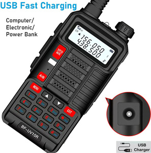 Cargador USB <span class=keywords><strong>BAOFENG</strong></span> <span class=keywords><strong>UV10R</strong></span>, Walkie Talkie de Doble Banda UHF/VHF, Radio Bidireccional de Largo Alcance FM - Product Image 5