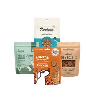 Custom Printed 3.5g Mylar <b>Bags</b> Soft Touch Plastic Zipper <b>Bag</b> for Pet Food Sugar & Jelly Special Shaped Die Cut Design - Product Image 1