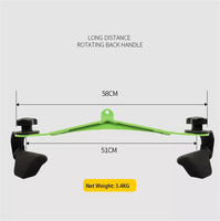 Accessoires de salle de sport, Machine à câble, Biceps, Triceps, Blaster T8, poignée de barre pour tirer la corde, accessoires de rameur