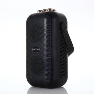 FANSBE poignée fête de famille lumière rvb Portable sans fil chant <span class=keywords><strong>karaoké</strong></span> Machine haut-parleur avec microphone - Product Image 2