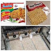 Nouvelle machine de fabrication de nouilles ramen entièrement automatique à base de farine de blé, extrusion non-frite, haute productivité, caractéristiques écologiques