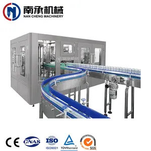 Full Automatic Complete Carbonated Beverage Can Filling Machine Equipment Production Line NanCheng Machinery Customized