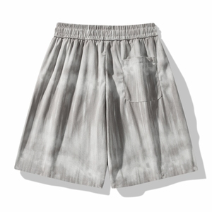 กางเกงขาสั้นอเมริกันระบายอากาศผ้าลูกฟูกสำหรับผู้ชายกางเกงลำลองทรงหลวมแบรนด์แฟชั่นบางฤดูร้อนกำหนดโลโก้ได้เอง - Product Image 2