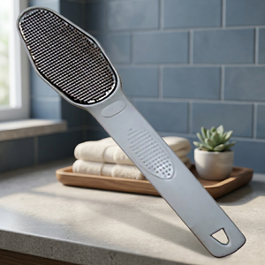 Eco-friendly Long Handle Double-Sided Electric Stainless Steel Foot <b>File</b> Callus Dead Skin Remover Durable Foot Care Tool Bath - Product Image 3