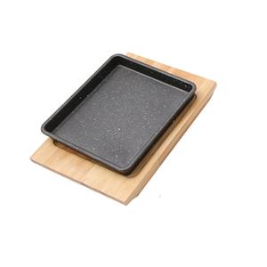 Modern Eco-Friendly <strong>Square</strong> Cast Iron Grill <strong>Pan</strong> Pre-Seasoned Kitchen <strong>Frying</strong> Cookware <strong>Square</strong> Cast Iron Skillet <strong>Pans</strong> - Product Image 1