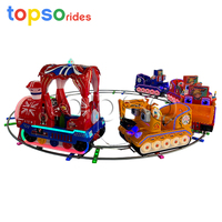 Nouveau jeu électrique pour enfants Petit train électrique Parc d'attractions Tour Mini Track Train Rides à vendre