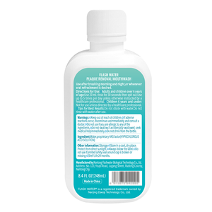 Flash Water Anti-plaque Mouthwash Pembersih Gigi Pencegah Penyakit <span class=keywords><strong>Periodontal</strong></span> & Ulser Mulut Pemutih Gigi - Product Image 3