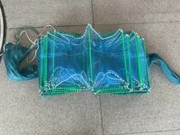 Rongbay Dragon bubu 9.5m Filet de pêche pliable, cage à crevettes, pot à écrevisses