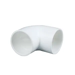 All Size Plastic pvc pipe fitting Connector degre 90 Degree Elbow Pipe spec 20mm spec 160mm For Water Supply And Drain