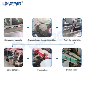 ألعاب عالية السرعة على شكل بيضة قناع شاي الريشة كعكة القمر ماكينة أوتوماتيكية لترميز الوسائد - Product Image 5
