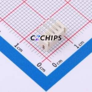 ZX-ZH1.5-WZ5P Wire-to-Board Pin Header Bent Lead Through Hole,P=1.5mm Connector 1x5P 1.5mm Right Angle Insert ZH - Product Image 2