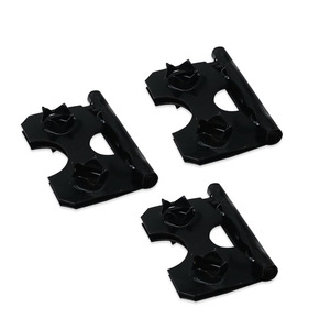 6234 Hinge Black Barbed Connectors For Picture <b>Frame</b> Back <b>Clips</b> Surface Mount Durable Minimalist Design - Product Image 1