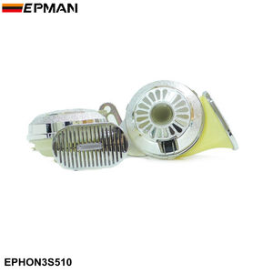 Avertisseur sonore numérique universel pour voiture, remplace le klaxon de moto, voiture, camping-car, camion, sirène 110dB 12V, mince et cubique EPHON3S510 - Product Image 5