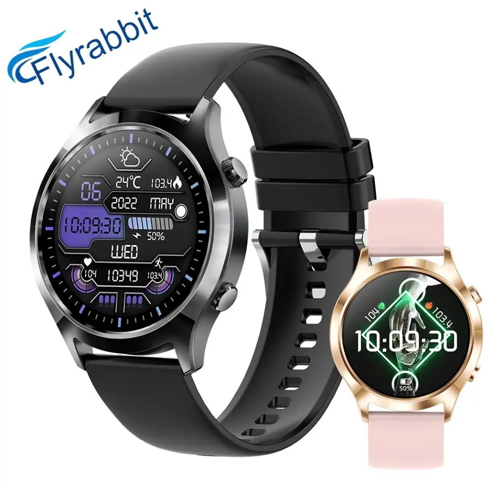 Flyrabbit 2024 1.39 Inch Hd Scherm Vrouwen Smart Watch Y29 Fitness Tracker Armband Bt Calling Sport Smartwatch Forandroid Ios