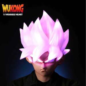 <span class=keywords><strong>Casque</strong></span> Lumineux de Transformation Saiyan le Plus Vendu pour Enfants - <span class=keywords><strong>Casque</strong></span> Intégral Portable, Version Super Similaire - Product Image 6