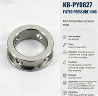 Anneau de pression de filtre compatible KGK KB-PY0627, pièces détachées Cij