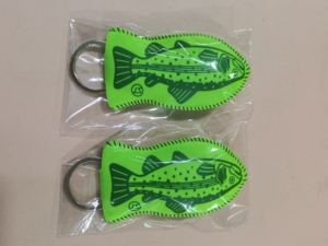 RYO Fish-Shaped Floating Neoprene Boat <b>Keychain</b> with <b>Customized</b> Color & Logo for 5-6 Keys | Surfing Outdoor Accessory - Product Image 2
