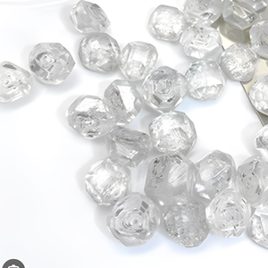 Bonne qualité 0.5CT 1CT petite taille brute Hpht Lab Crested prix du diamant fabriqué par l'homme - Product Image 2